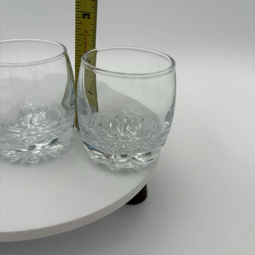 Set of 3 Bormioli Rocco Galassia Shot Glasses 2.25